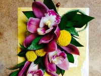 Cymbidium Orchid Corsage