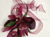 Cymbidium Orchid Wrist Corsage